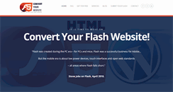 Desktop Screenshot of convert-flash-html5.com