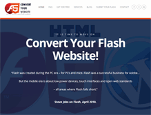 Tablet Screenshot of convert-flash-html5.com